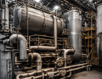 Boiler efficiency prediction for chemical