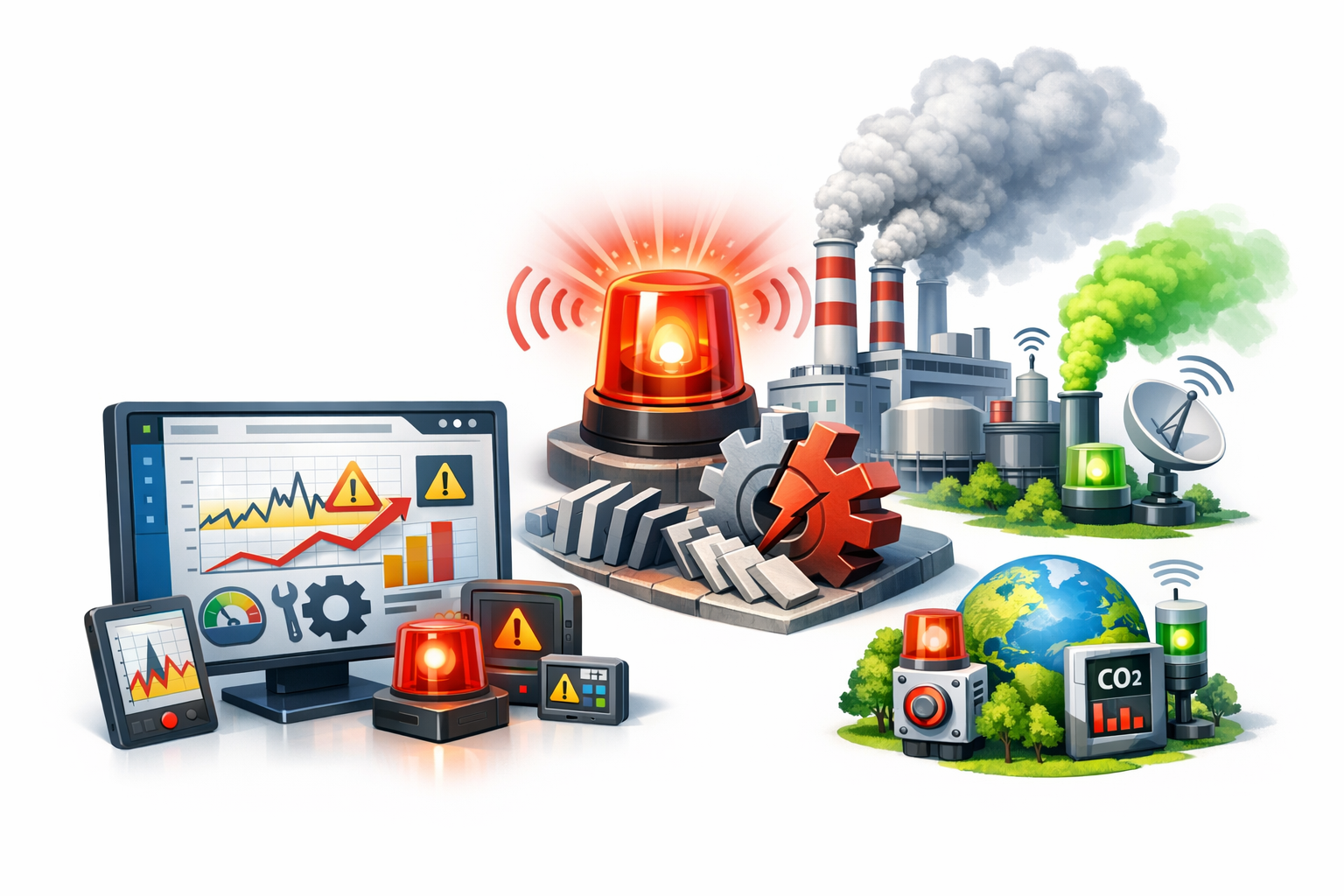 3D Model with Alarms and Emissions Warnings-1