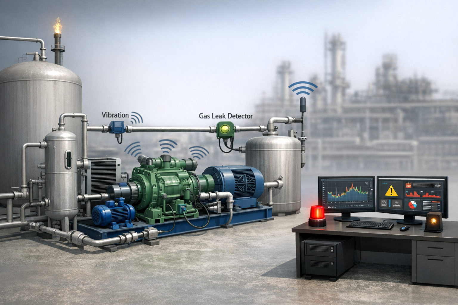 VRU / Process Compressor Early Event Detection