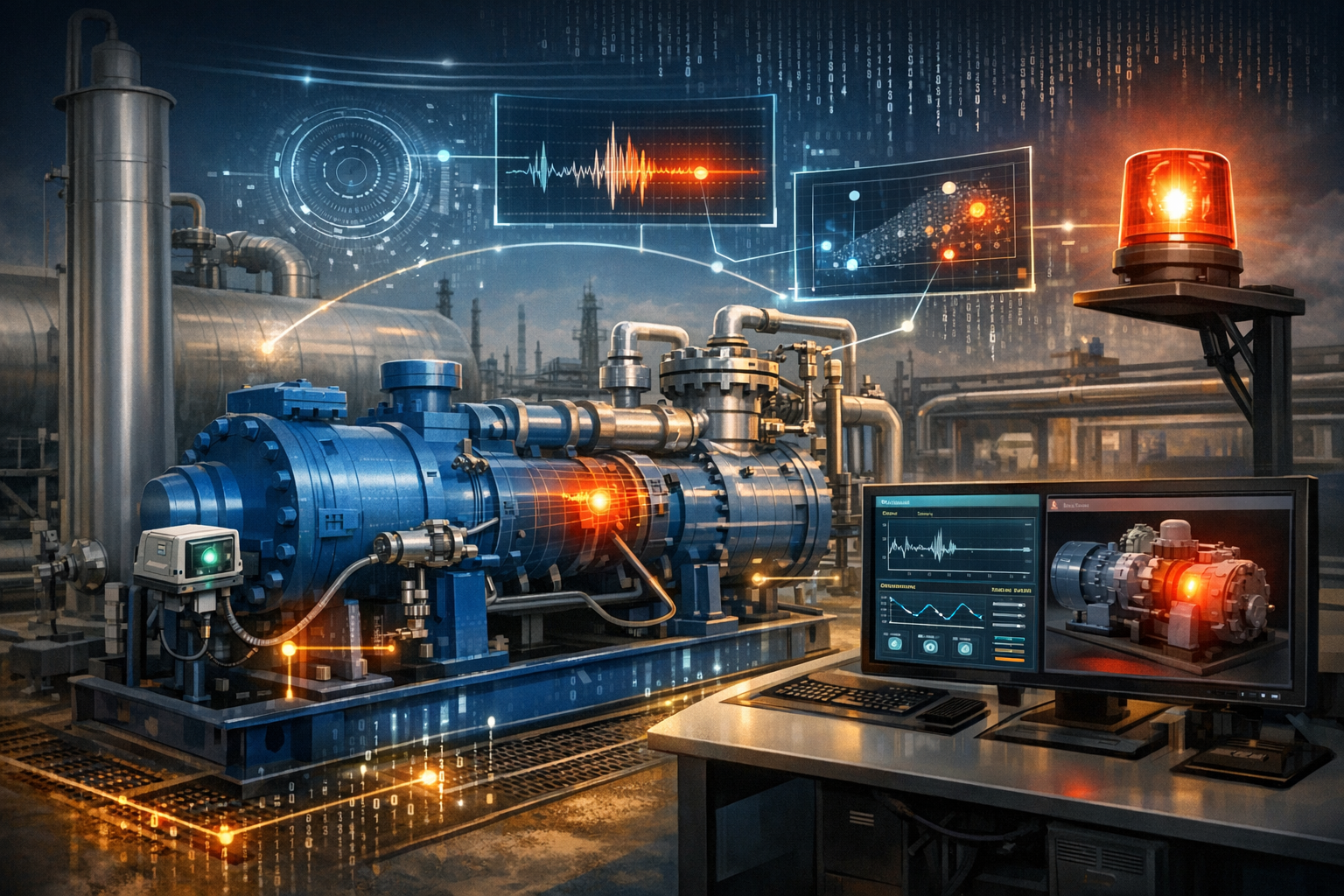 AI-Driven Early Event Detection in VRU Compressors