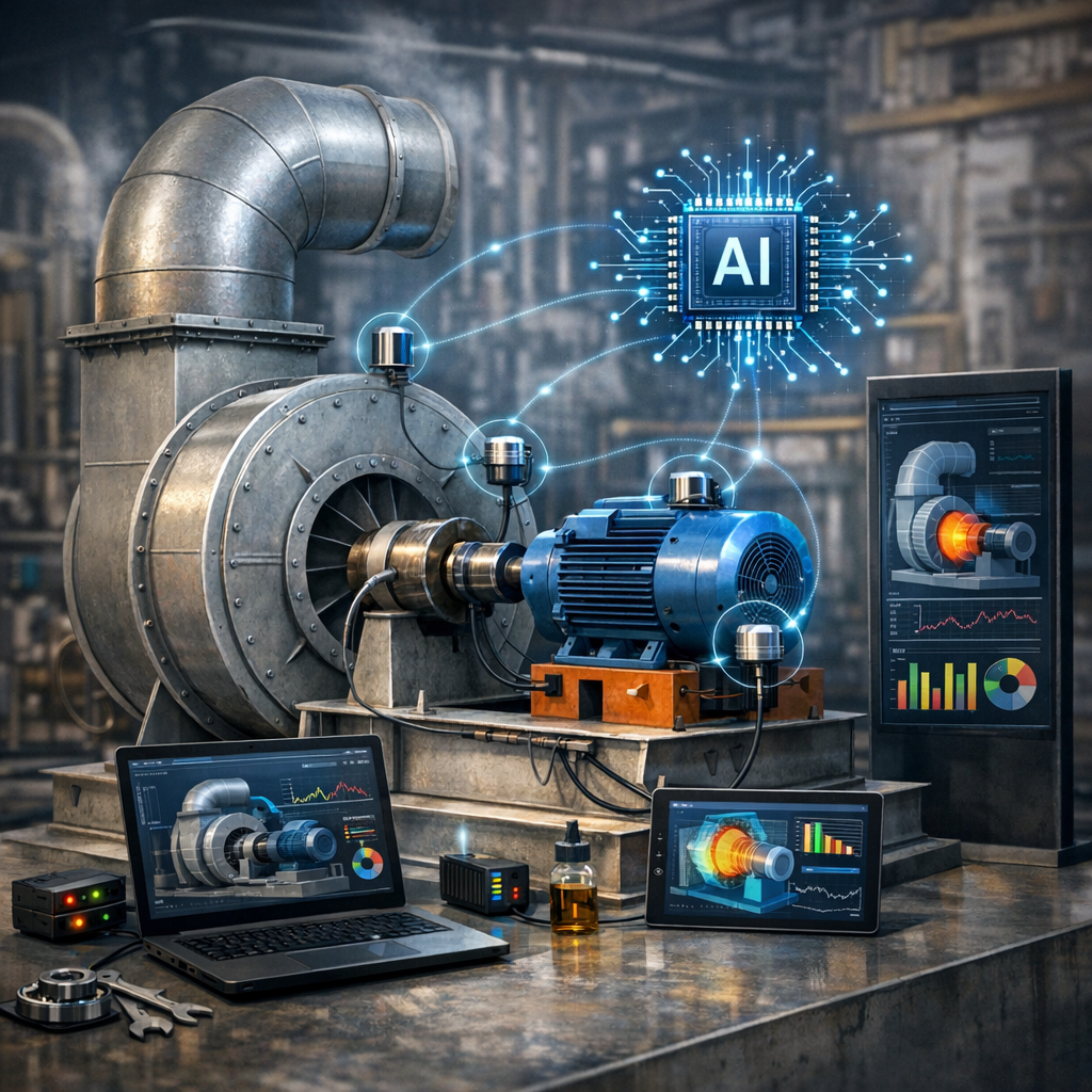 Induced-Draft Fan Predictive Maintenance​ AI