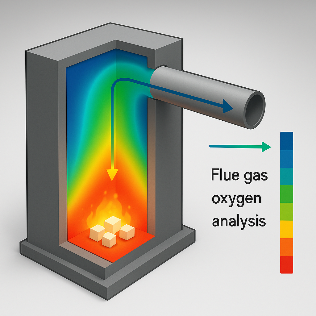 %O2 Prediction in the Flue Gas in Furnace Operations