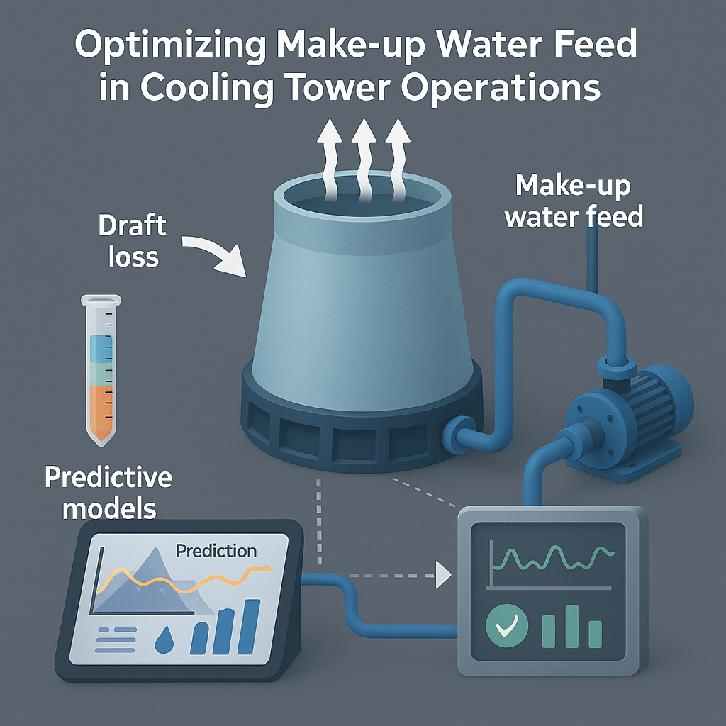 Make Up Water Feed Optimization in Cooling Tower Operations
