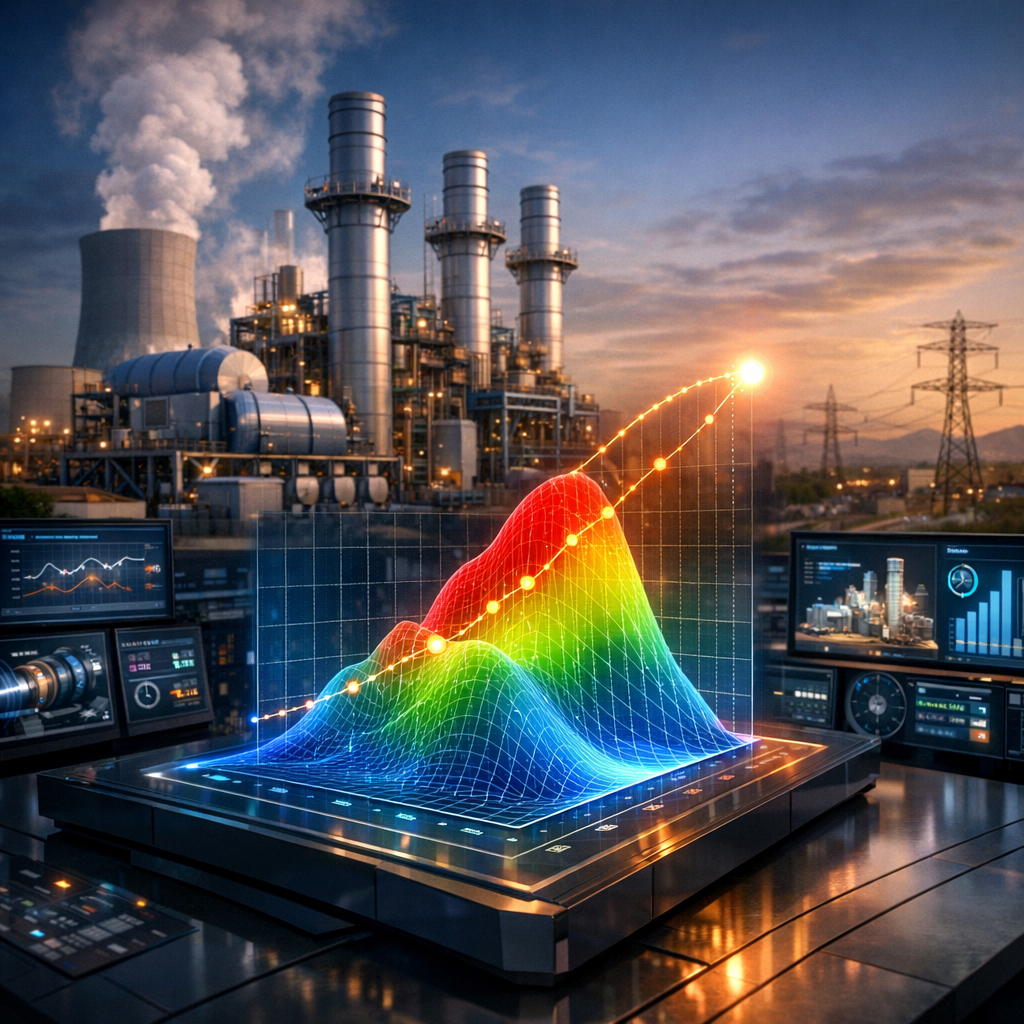 Prediction of power output in natural gas-fired power generation plant AI