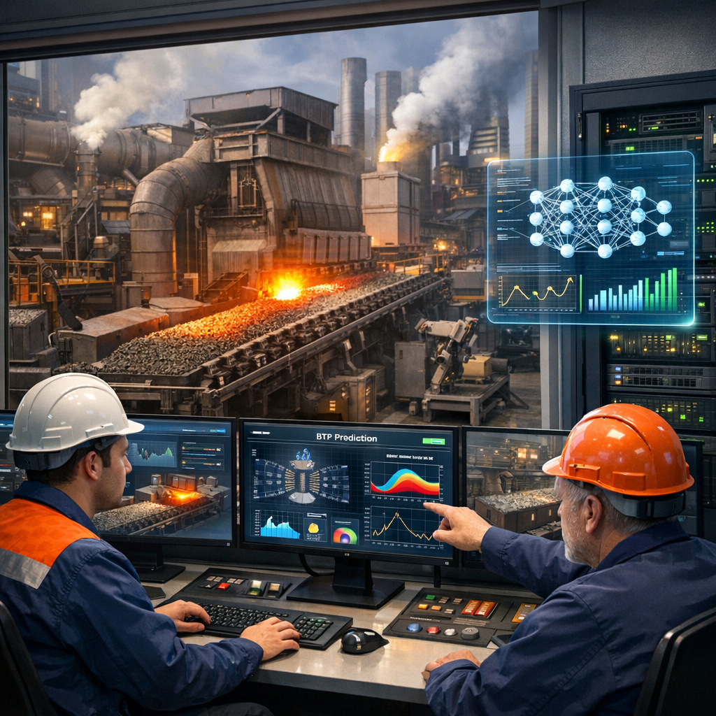 Real-Time Deployment of BTP Prediction Model in Sinter Plant