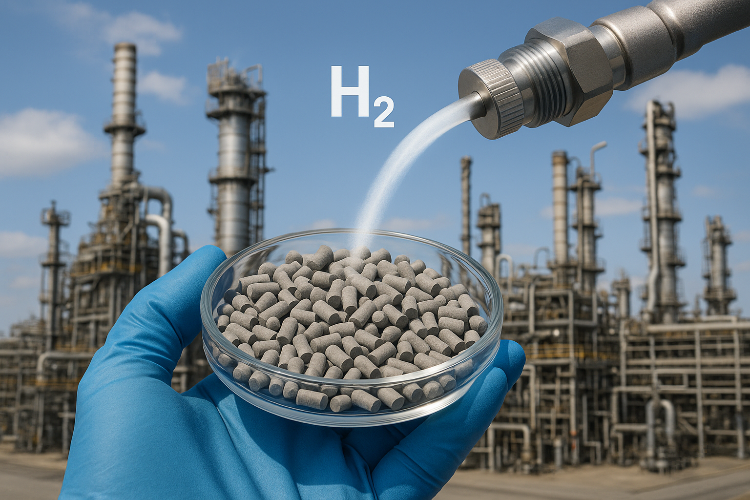 Catalyst  hydrogen in oil and gas refinery-1