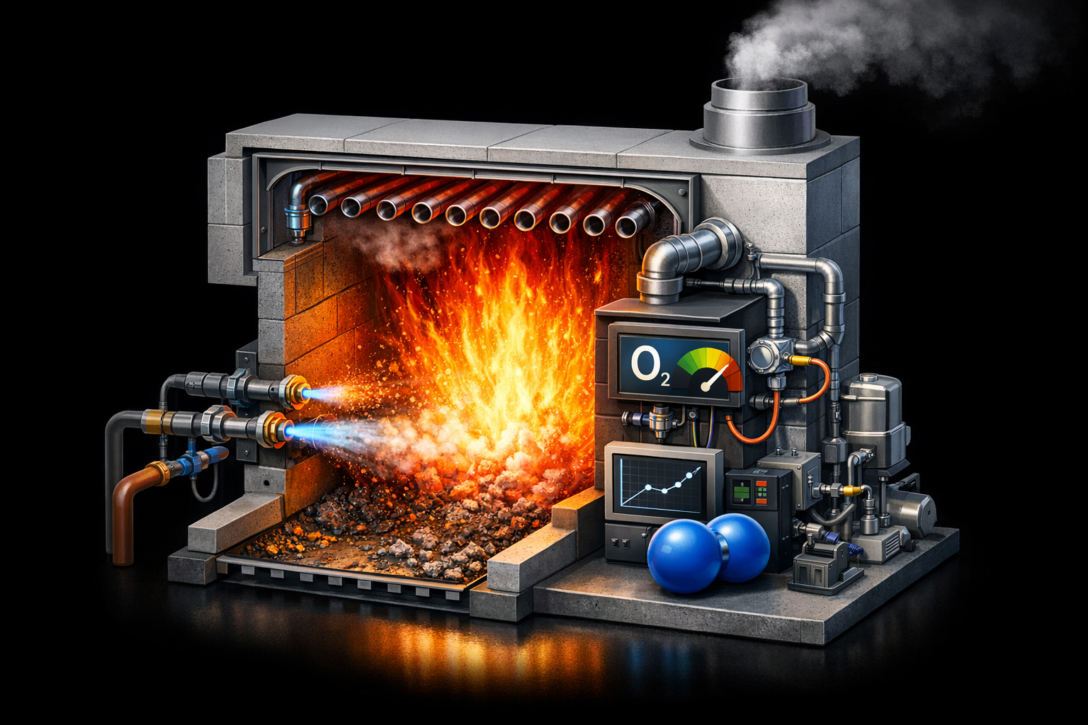 Furnace Combustion & O₂ Prediction