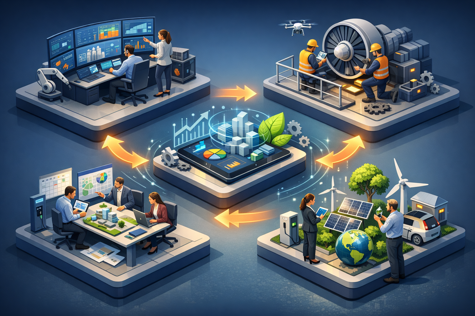 Prescriptive Recommendations 3D Model