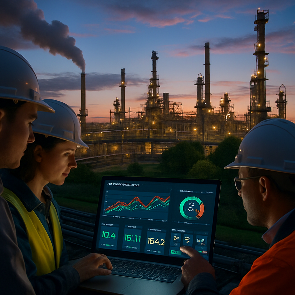 Connected Analytics for Sustainability in Refinery Operations