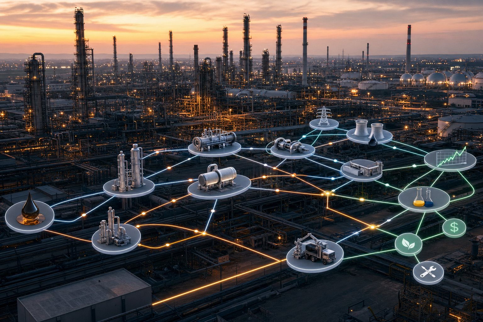 Tridiagonal Ai Refinery Decision Layer Visualization