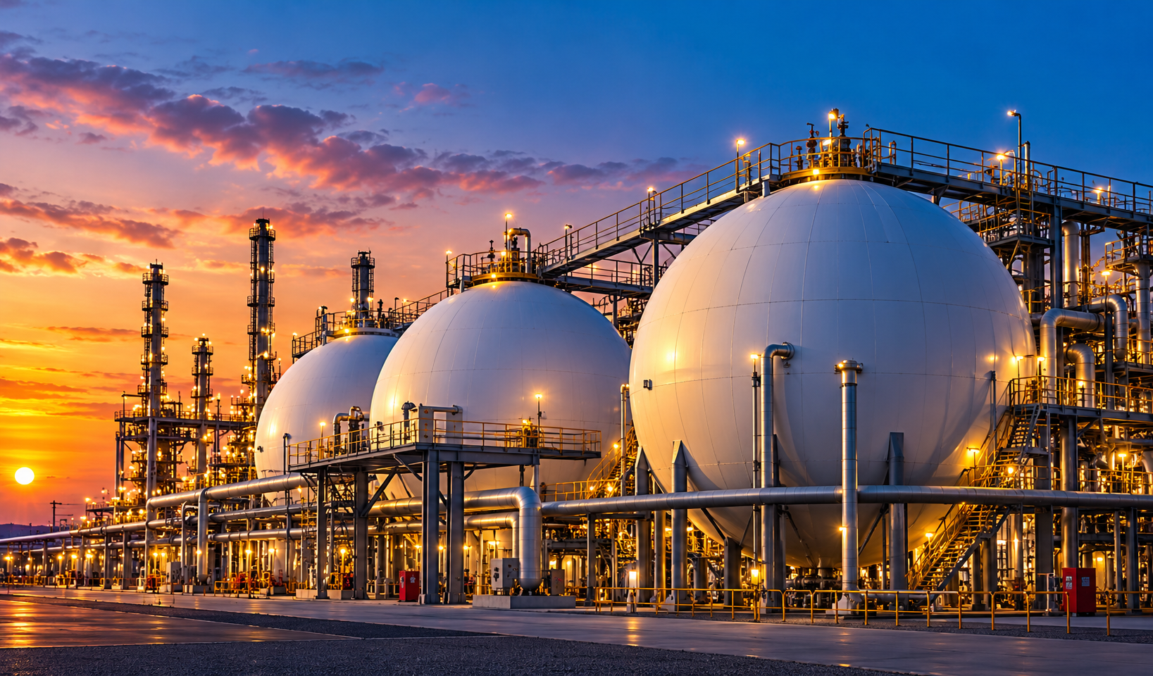 Gas processing facility
